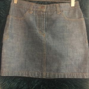 Cute! Italian mini denim skirt